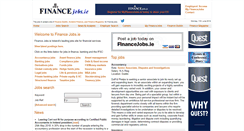 Desktop Screenshot of financejobs.ie